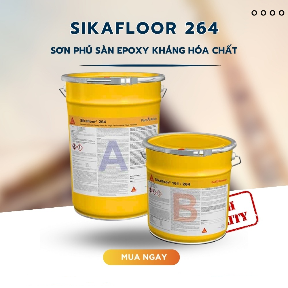 Sikafloor 264 (Bộ 10 Kg) - Công Ty TNHH đầu Tư Và Thương Mại LTC